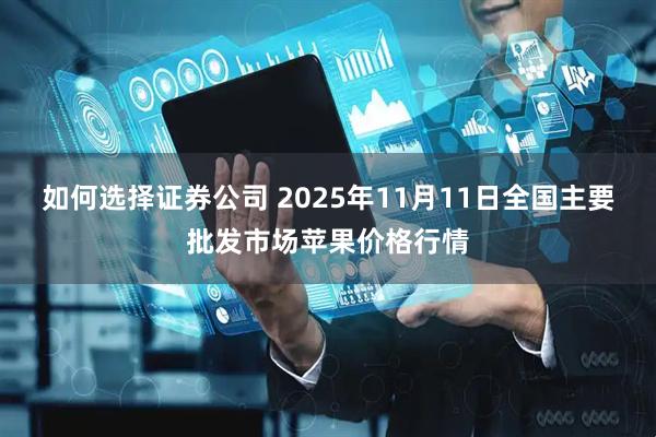 如何选择证券公司 2025年11月11日全国主要批发市场苹果价格行情